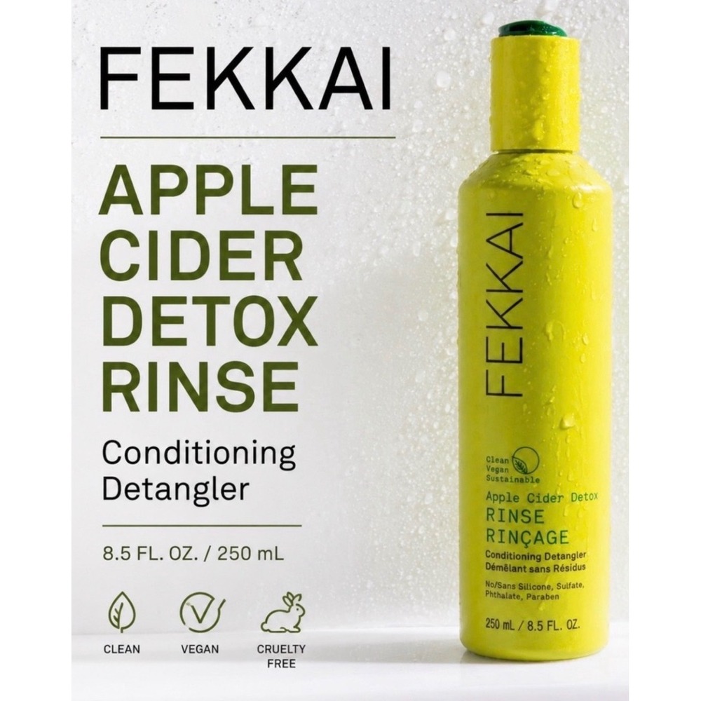 NEW Fekkai Apple Cider Detox Rinse Conditioning Detangler Vegan Clarifying